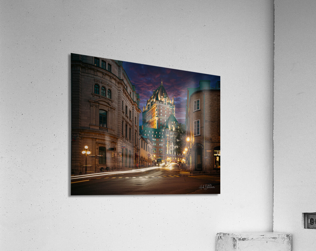 Chateau Frontenac Old Quebec City Canada Acrylic Print