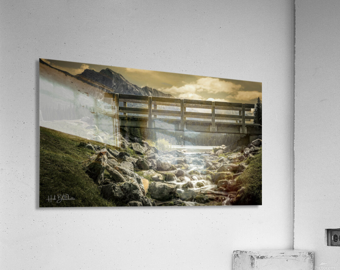 Sunrise At Johnson Lake In Banff Alberta Canada Acrylic Print