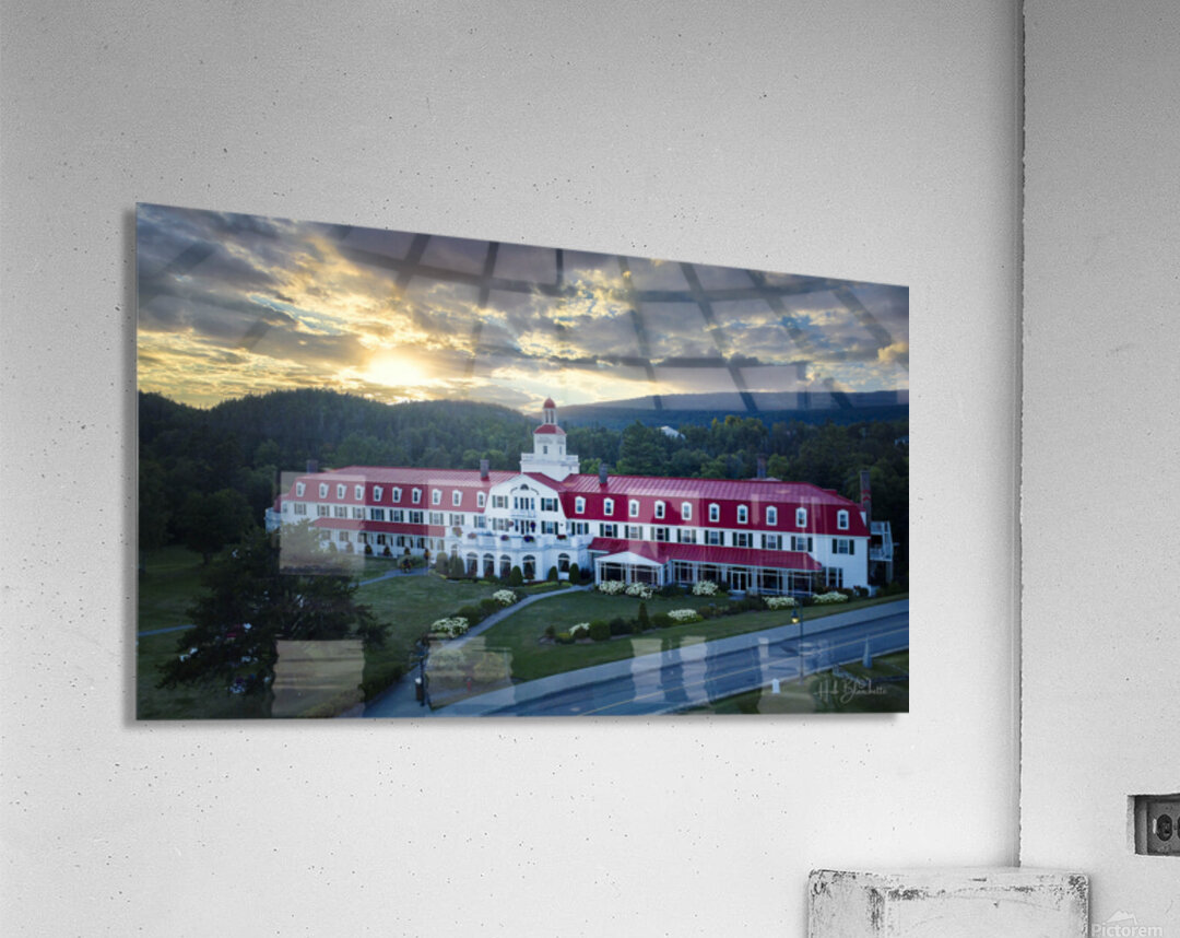 Hotel Tadoussac Tadoussac Quebec Canada Acrylic Print
