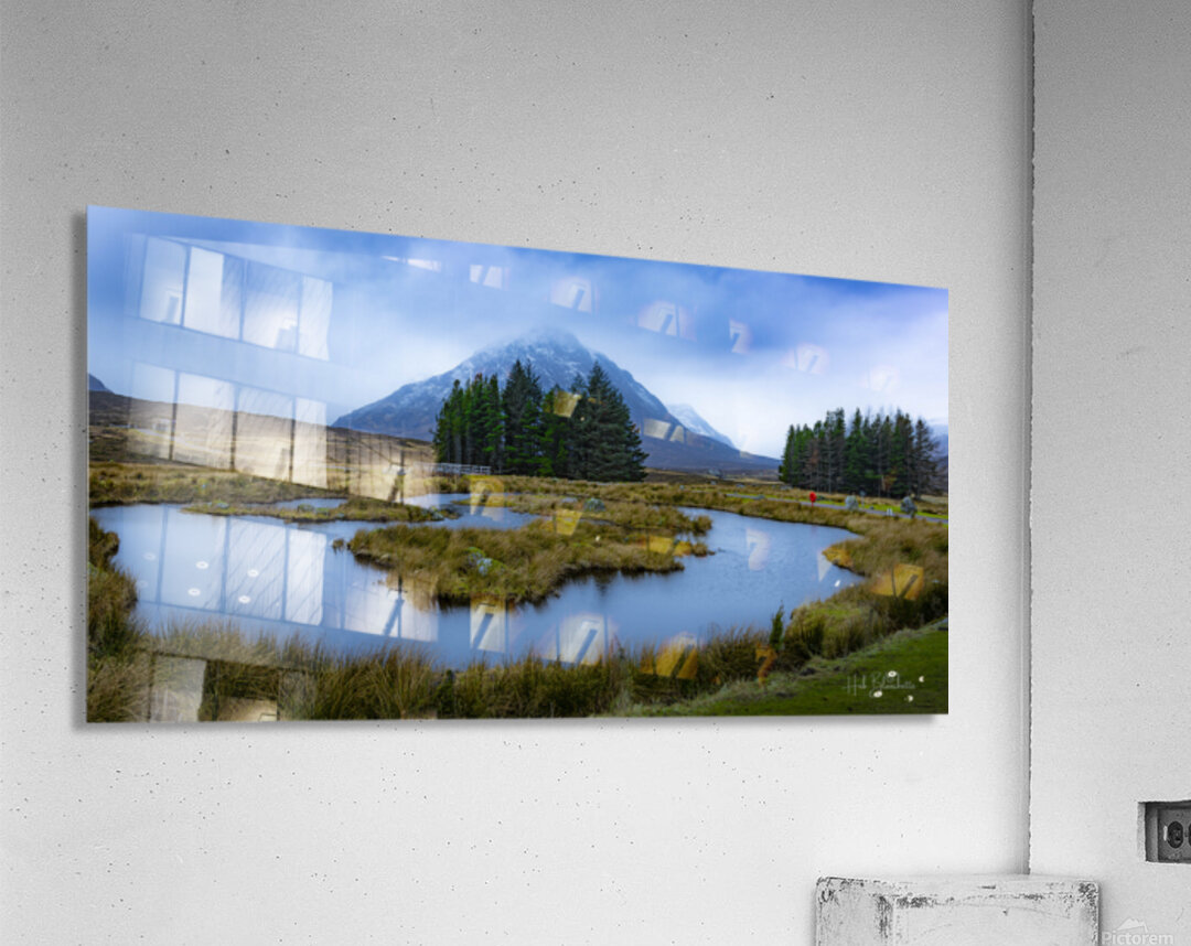 The Buachaille Etive Mor mountain Scottish Highlands UK. Acrylic Print