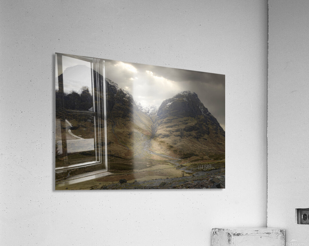 The Three Sisters In Glen Coe Argyll Highlands Scotland UK Acrylic Print