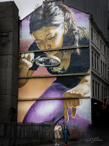 Honey I Shrunk the Kids Mural Glasgow Scotland UK