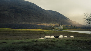 Kilchurn Castle Loch Awe in Argyll and Bute Scotland UK