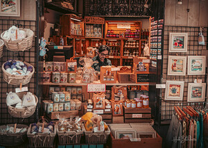 Shop Keeper Florence Italy