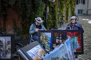 Artists Amalfi Italy