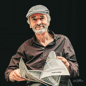 Artist On The Rue Du Tresor In Old Quebec Canada