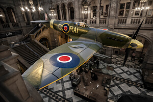 Spitfire LA198 Kelvingrove Art Gallery and Museum Glasgow Scotland