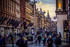 Argyle Street Glasgow Scotland UK