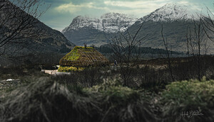 Turf and Creel House Scottish Highlands Scotland UK