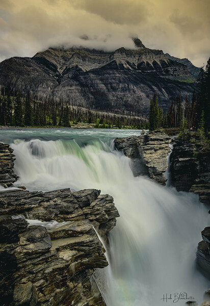 Athabasca Falls Jasper National Park Canada Print
