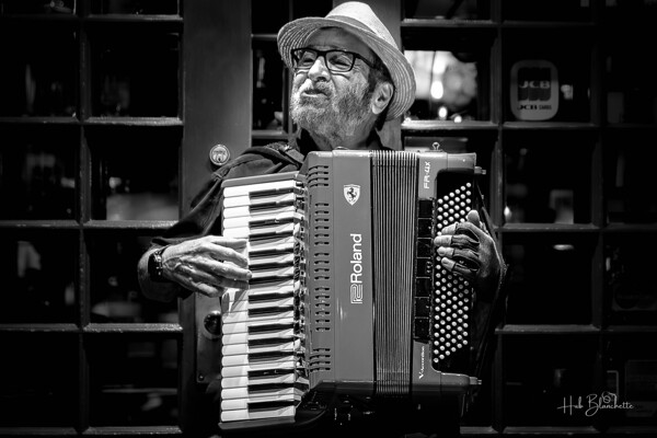 Street Performer Old Quebec City Canada Print