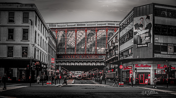Glasgow Central Station Scotland UK Print
