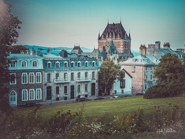 Hotel Frontenac Old Quebec Canada Print