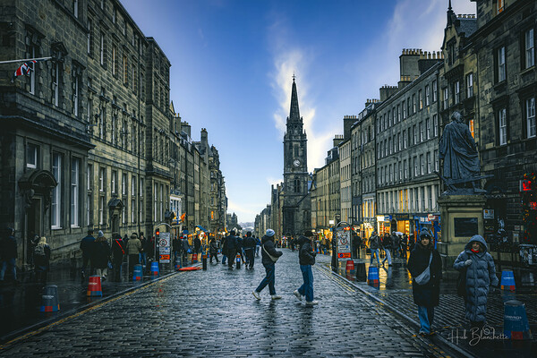 Royal Mile Edinburgh Scotland UK  Print
