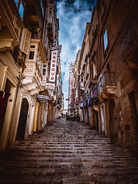 Stairway To Heaven Barcelona Italy Print