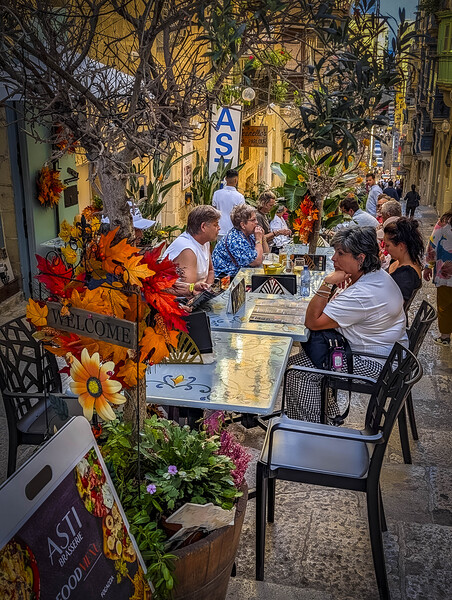 Patio Barcelona Spain Print
