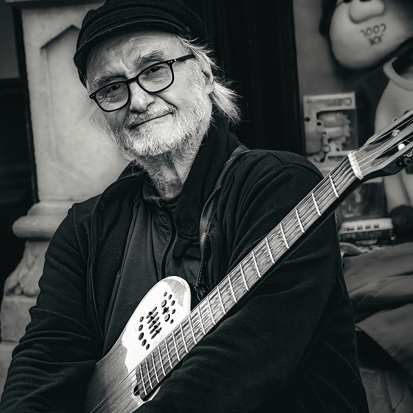 Street Performer Old Quebec City Canada Print
