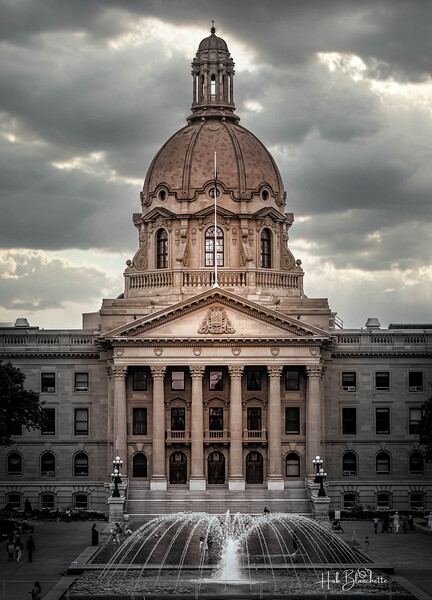 Legislature Edmonton Alberta  Print