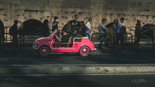 Transportation Rome Italy Print