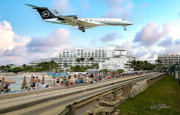 Maho Beach Sint Maarten Print
