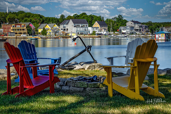Mahone Bay Nova Scotia Canada Print