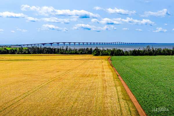 Confederation Bridge PEI Canada Print
