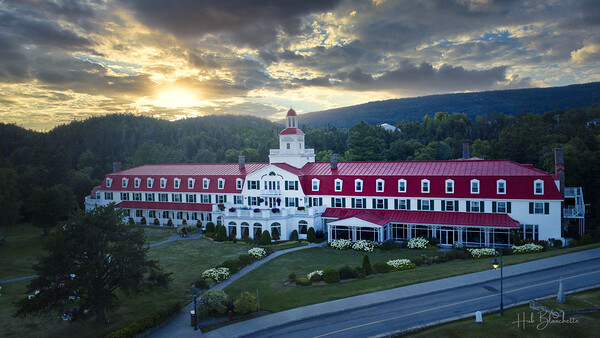 Hotel Tadoussac Tadoussac Quebec Canada Print