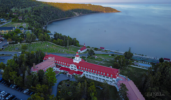 Tadoussac Hotel Tadoussac Quebec Canada Print