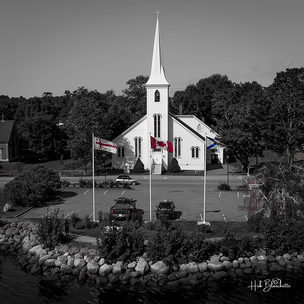 One Of Many Mahone Bay Nova Scotia Canada Print