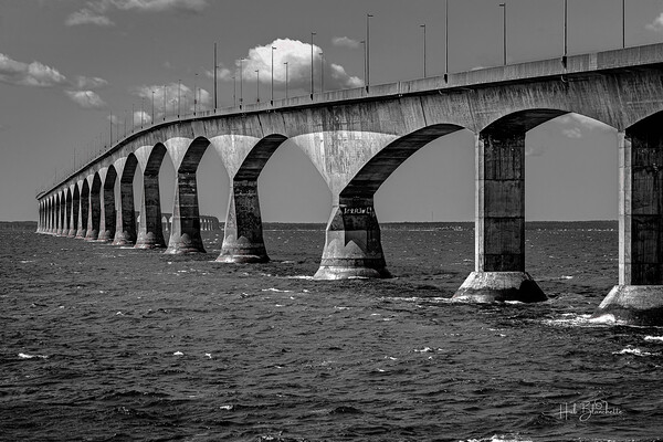 Confederation Bridge PEI Canada Print