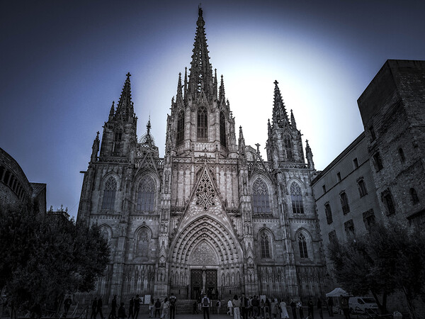 Barcelona Cathedral Spain Print