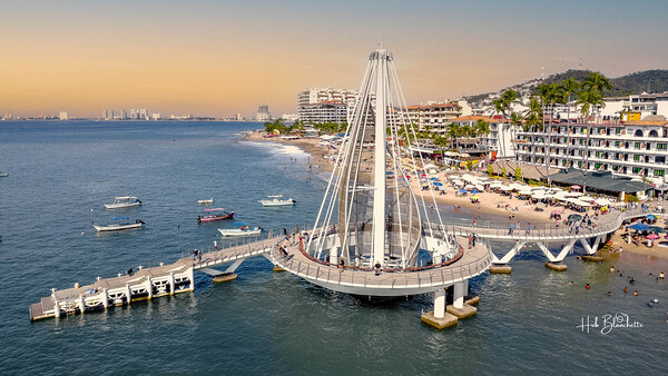 Malacon Puerto Vallarta Mexico Print