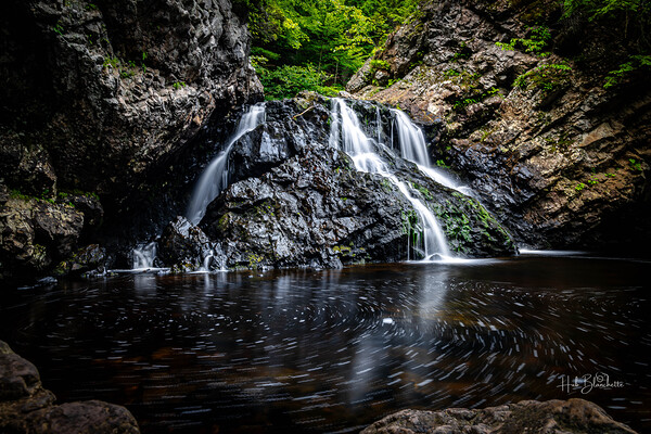 Waterfall Victoria Park Truro Nova Scotia Canada Print