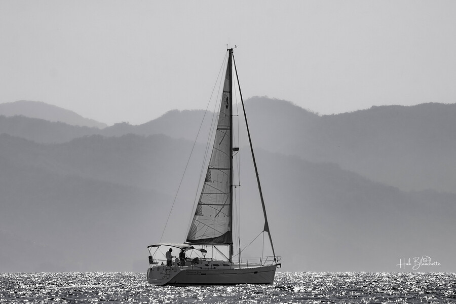 Sailing Puerto Vallarta Mexico  Print