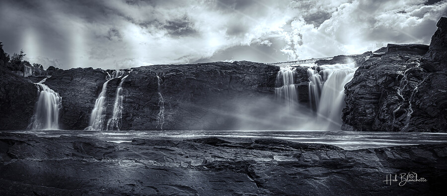 Parc des Chutes-de-la-Chaudiere Quebec Canada  Print