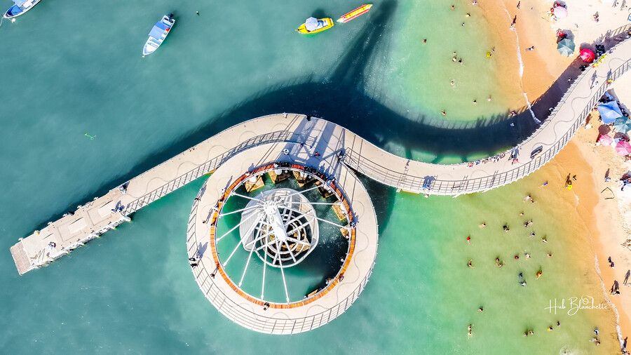 Pier Puerto Vallarta Mexico  Print