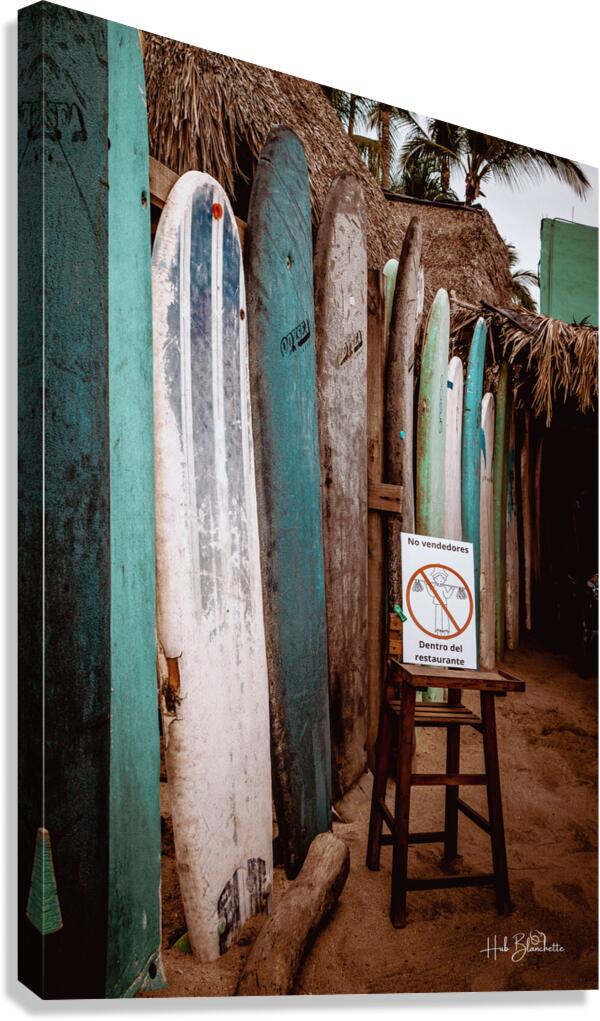 Surfs Up Sayulita Mexico Canvas Print