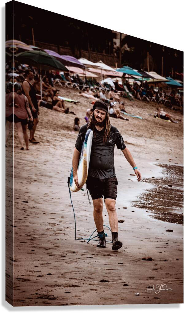 Beach Bum Sayulita Mexico Canvas Print