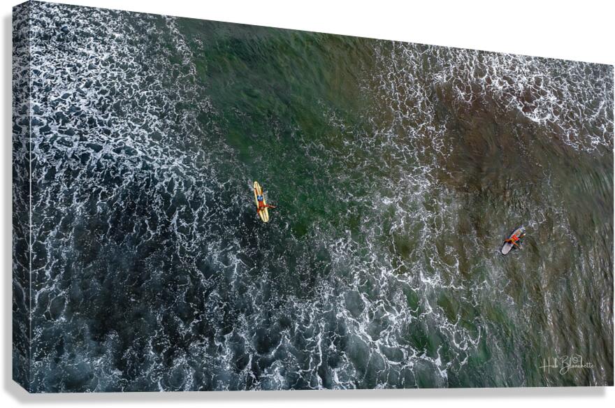 Wave Runners Sayulita Mexico Canvas Print