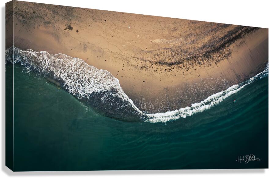 Beach Waves Puerto Vallarta Mexico Canvas Print