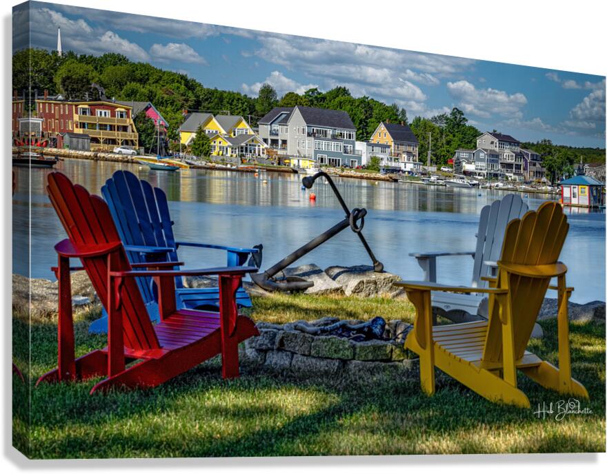 Mahone Bay Nova Scotia Canada Canvas Print