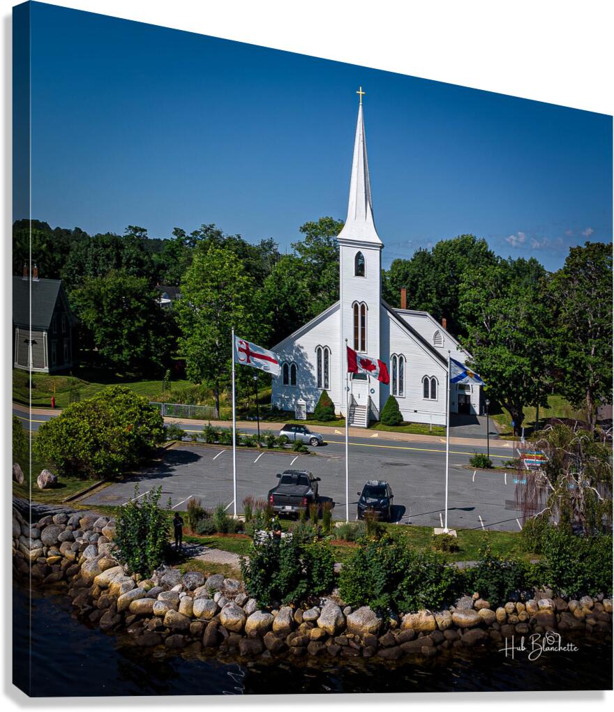 Mahone Bay Nova Scotia Canada Canvas Print