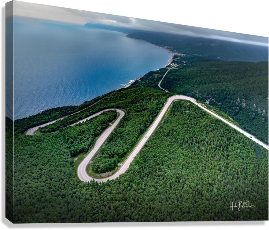 Cabot Trail Cape Breton Nova Scotia Canada Canvas Print