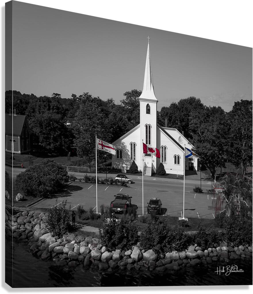 One Of Many Mahone Bay Nova Scotia Canada Canvas Print