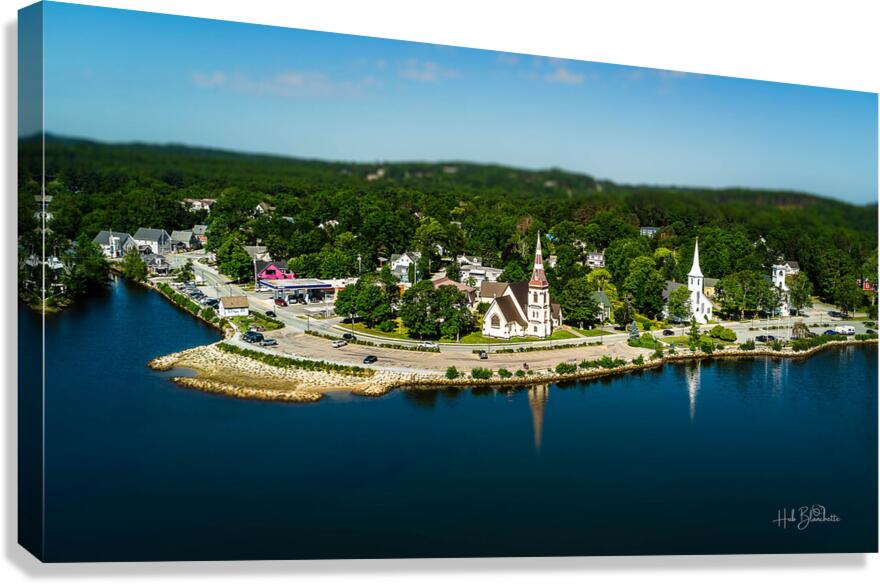Mahone Bay Nova Scotia Canada Canvas Print