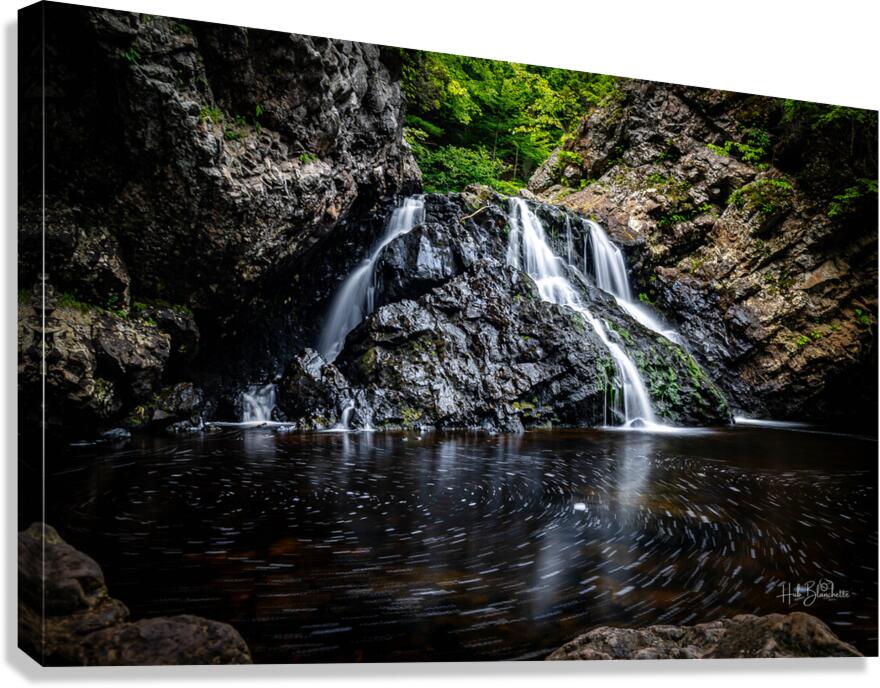 Waterfall Victoria Park Truro Nova Scotia Canada Canvas Print