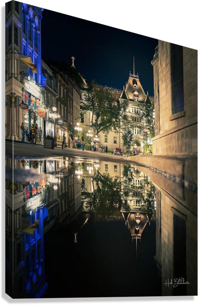City Hall of Quebec City Canada Canvas Print