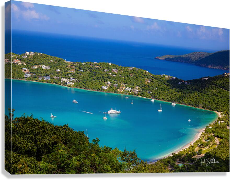 Magens Bay Beach United States Virgin Islands  Canvas Print