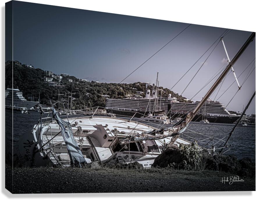 Reincarnated Into HA Eurodam United States Virgin Islands Canvas Print