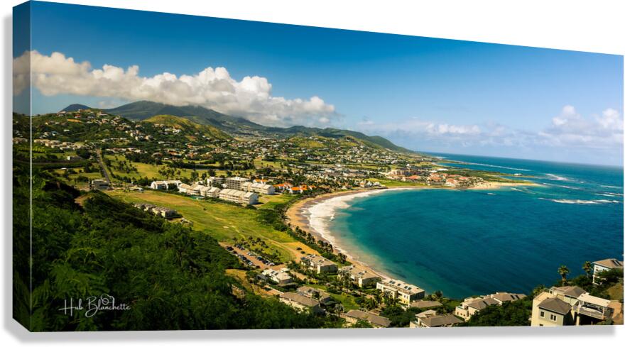 Frigate Bay St.Kitts & Nevis Canvas Print